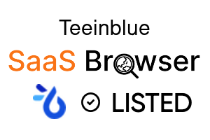 Teeinblue - SaaS Browser Verified Badge
