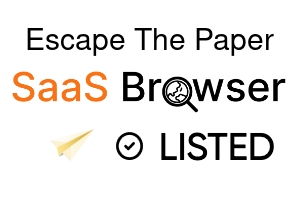 Escape The Paper - SaaS Browser Verified Badge
