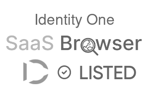 Identity One - SaaS Browser Verified Badge