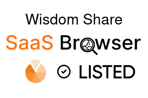 Wisdom Share - SaaS Browser Verified Badge