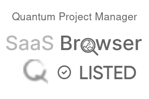 Quantum Project Manager - SaaS Browser Verified Badge