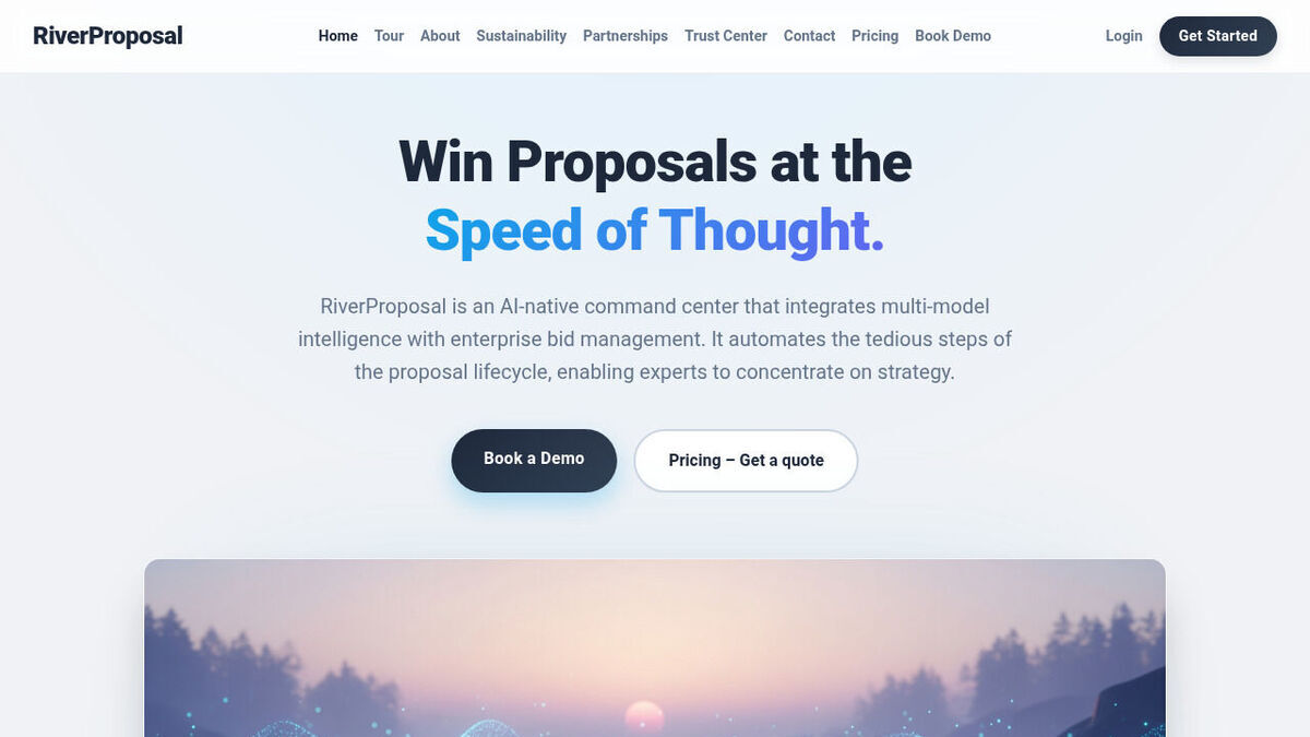 RiverProposal homepage