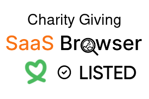Charity Giving - SaaS Browser Verified Badge