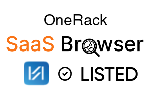 OneRack - SaaS Browser Verified Badge