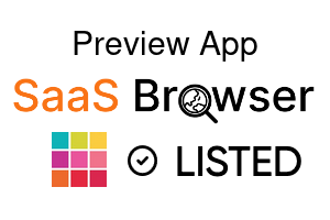 Preview App - SaaS Browser Verified Badge