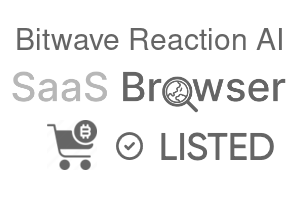 Bitwave Reaction AI - SaaS Browser Verified Badge
