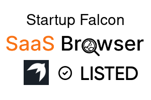 Startup Falcon - SaaS Browser Verified Badge