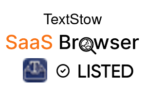 TextStow - SaaS Browser Verified Badge