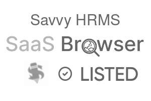 Savvy HRMS - SaaS Browser Verified Badge