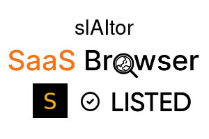 slAItor - SaaS Browser Verified Badge