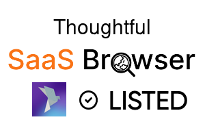 Thoughtful - SaaS Browser Verified Badge