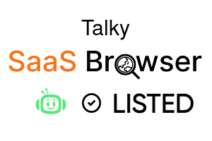Talky - SaaS Browser Verified Badge