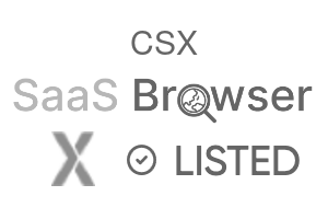 CSX - SaaS Browser Verified Badge