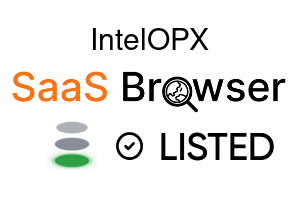 IntelOPX - SaaS Browser Verified Badge