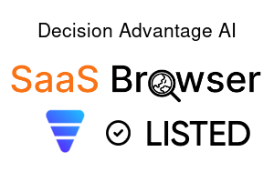 Decision Advantage AI - SaaS Browser Verified Badge