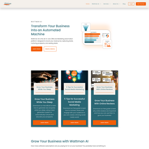 Wattman Consulting Screenshot