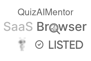 QuizAIMentor - SaaS Browser Verified Badge