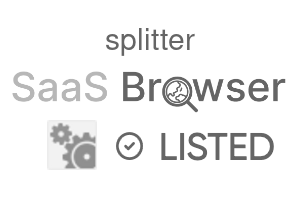 splitter - SaaS Browser Verified Badge
