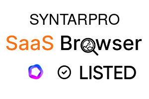SYNTARPRO - SaaS Browser Verified Badge