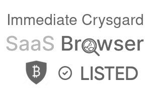 Immediate Crysgard - SaaS Browser Verified Badge