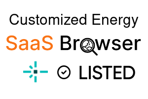 Customized Energy - SaaS Browser Verified Badge