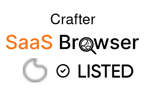 Crafter - SaaS Browser Verified Badge