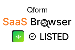 Qform - SaaS Browser Verified Badge