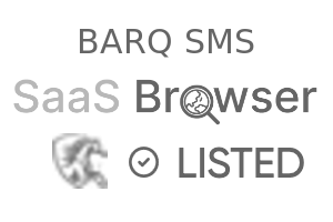 BARQ SMS - SaaS Browser Verified Badge