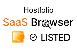 Hostfolio - SaaS Browser Verified Badge