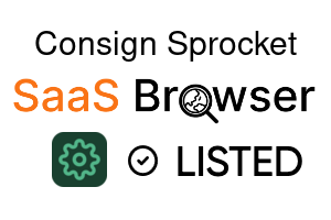 Consign Sprocket - SaaS Browser Verified Badge