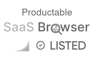 Productable - SaaS Browser Verified Badge
