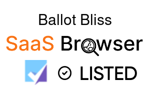 Ballot Bliss - SaaS Browser Verified Badge
