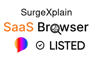 SurgeXplain - SaaS Browser Verified Badge