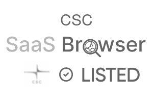 CSC - SaaS Browser Verified Badge
