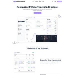 Cloud-Based POS System Screenshot
