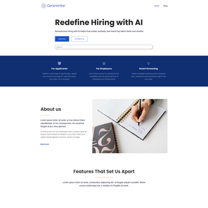 CentrixHire Screenshot