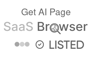 Get AI Page - SaaS Browser Verified Badge