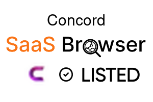 Concord - SaaS Browser Verified Badge