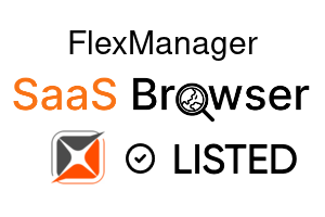 FlexManager - SaaS Browser Verified Badge