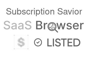 Subscription Savior - SaaS Browser Verified Badge