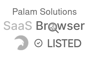 Palam Solutions - SaaS Browser Verified Badge