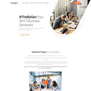 Thebizgen Screenshot