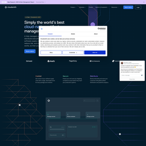 Cloudsmith Screenshot