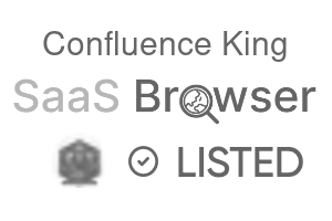 Confluence King - SaaS Browser Verified Badge