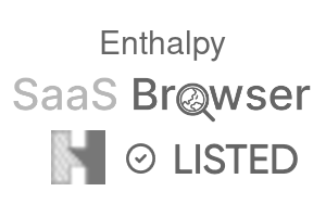 Enthalpy - SaaS Browser Verified Badge