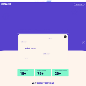 Disrupt Motion Screenshot