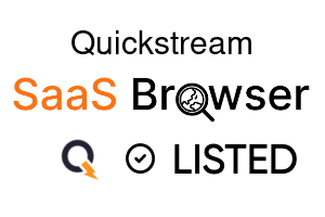 Quickstream - SaaS Browser Verified Badge