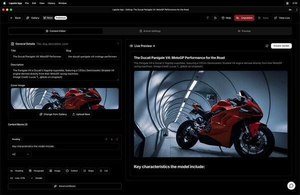 Lapsite Screenshot 1
