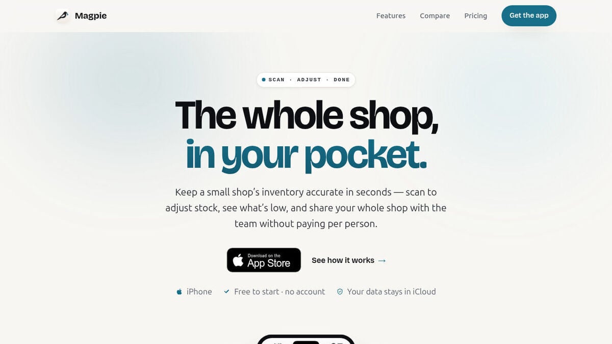 Magpie homepage