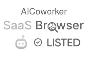 AICoworker - SaaS Browser Verified Badge